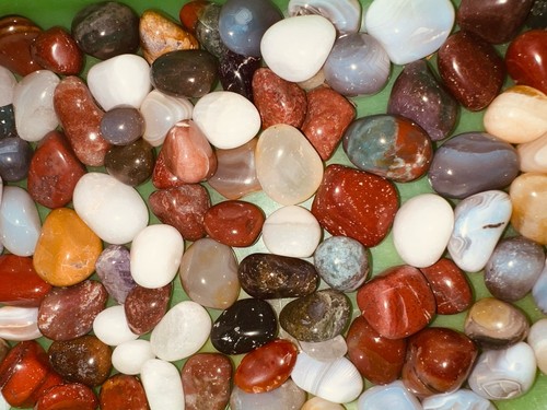 Trommelsteine mix edelsteine - trommelsteine,
