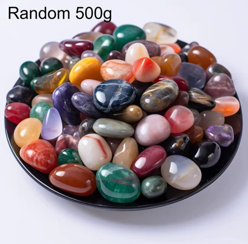 Trommelsteine mix groß - mix, (20-30