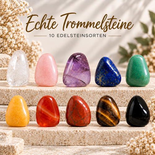 Puraja edelstein trommelstein - puraja,